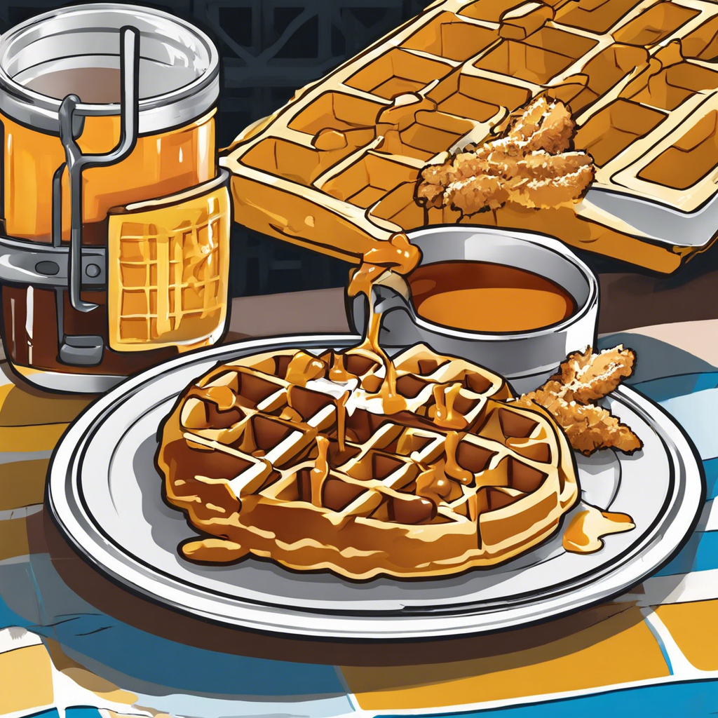 You are currently viewing Chicken and Waffles A dish pairing fried chicken with a fluffy waffle, often served with syrup or gravy.