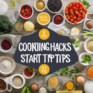 Read more about the article Cooking Hacks, Substitutions & Quick Tips to Start