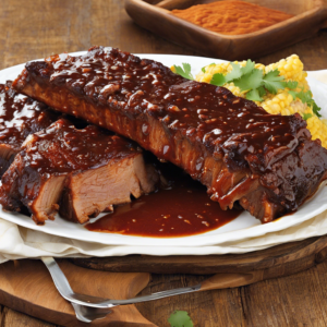 Read more about the article Barbecue Ribs Pork or beef ribs slow-cooked and slathered in a rich and smoky barbecue sauce.