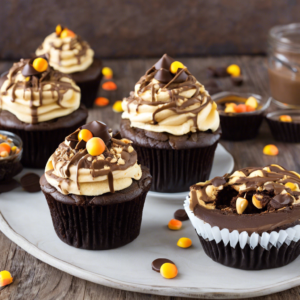 Read more about the article Peanut Butter Cup Lava Cupcakes