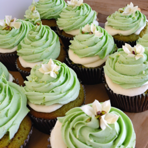 Read more about the article Luscious Pistachio Cupcakes with Vanilla Buttercream Frosting