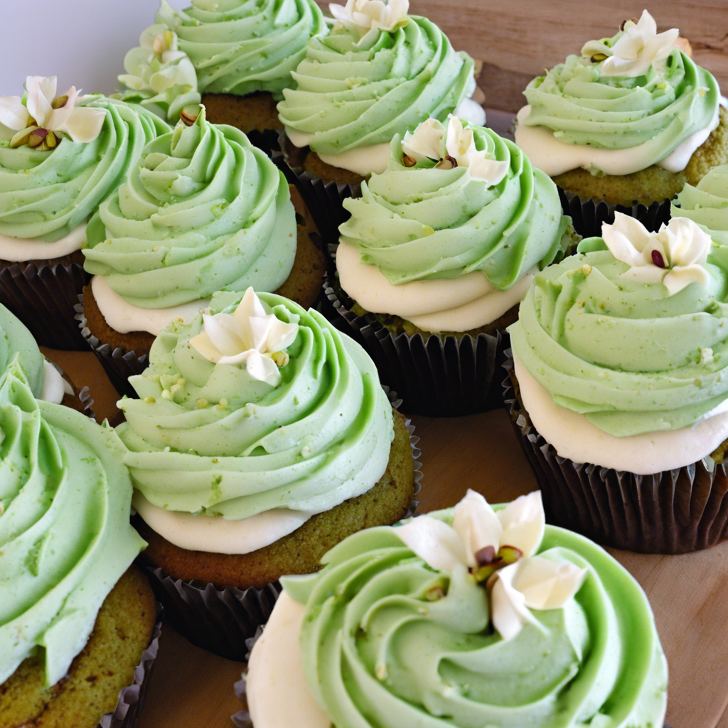 You are currently viewing Luscious Pistachio Cupcakes with Vanilla Buttercream Frosting