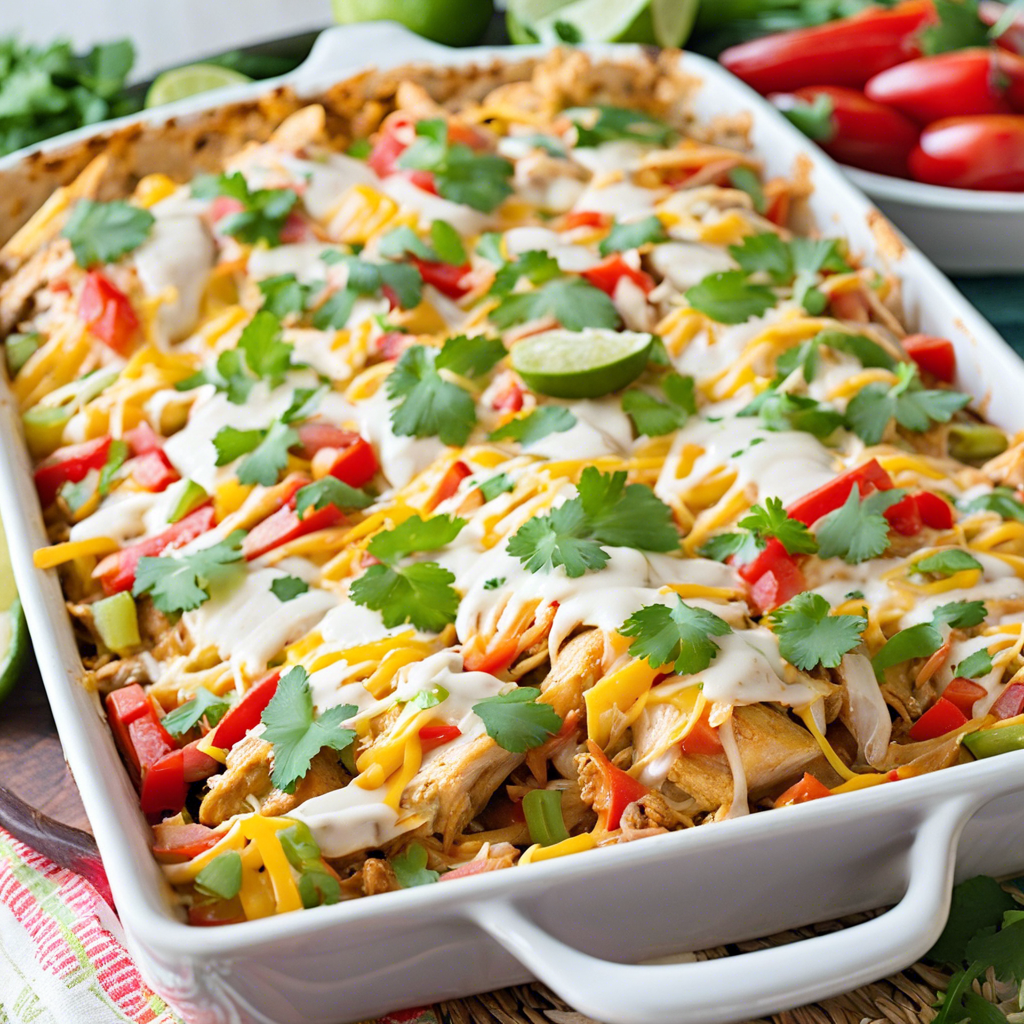 You are currently viewing Chicken Fajita Casserole