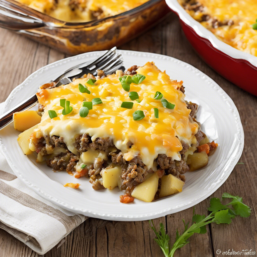 You are currently viewing Hamburger Potato Cheese Casserole